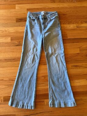 PAIGE Light Blue Genevieve Flare Jeans